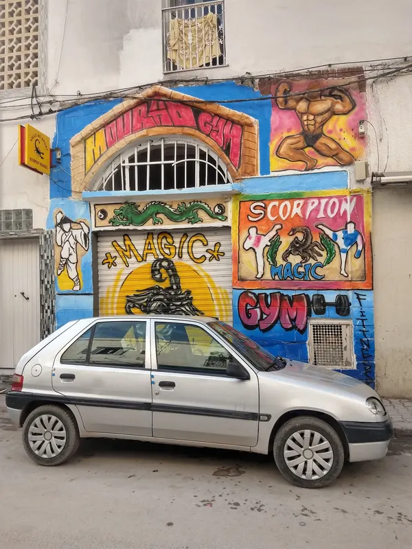 Salle de sport scorpion magique