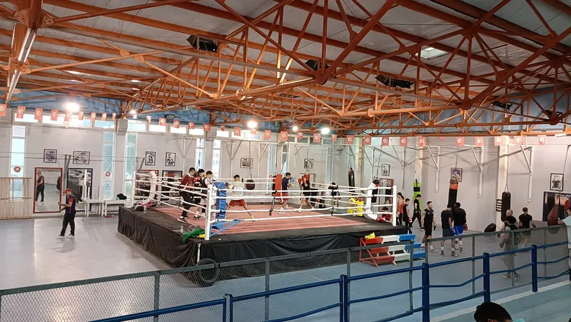 Salle de boxe