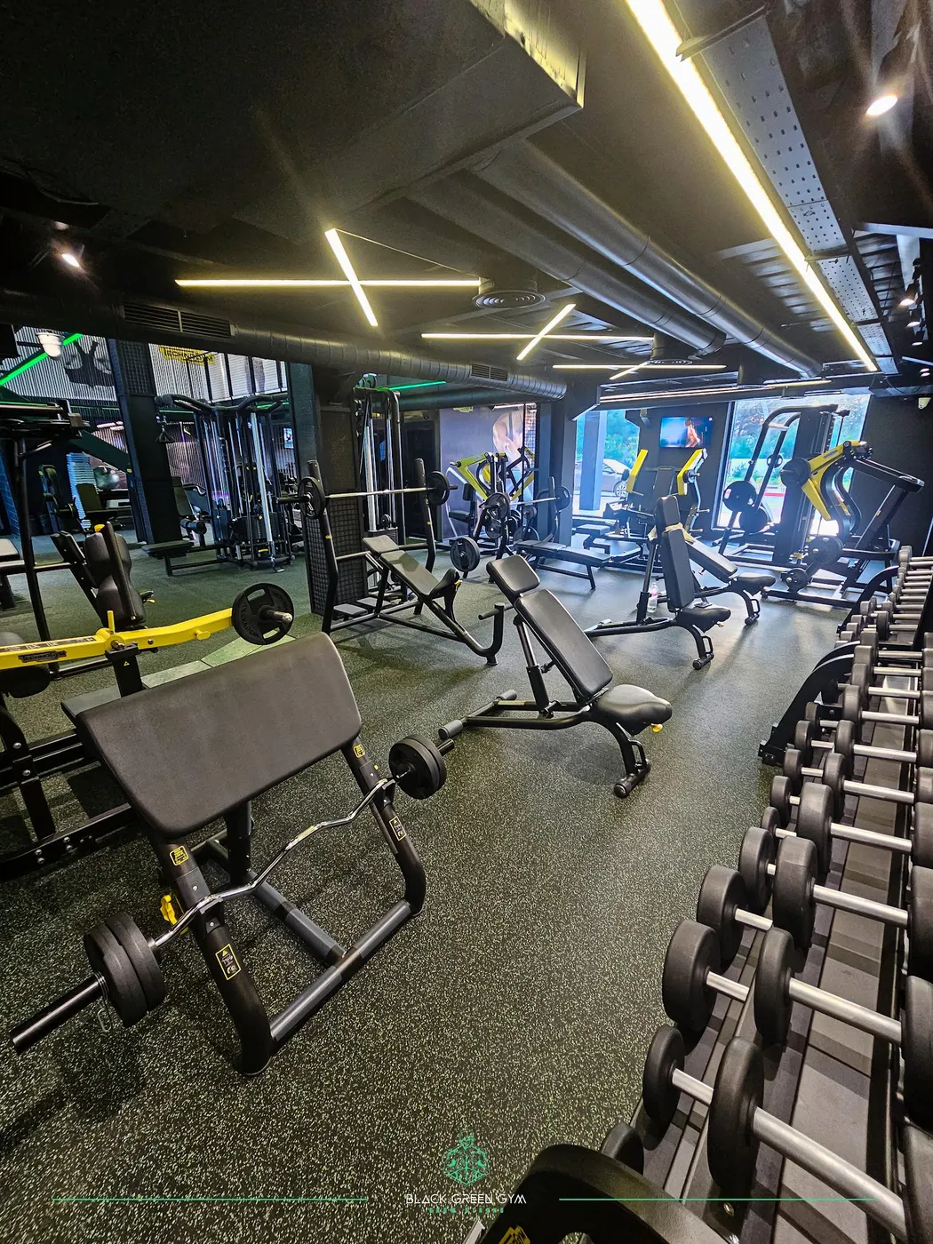 Black Green Gym