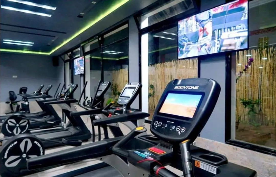Steel gym